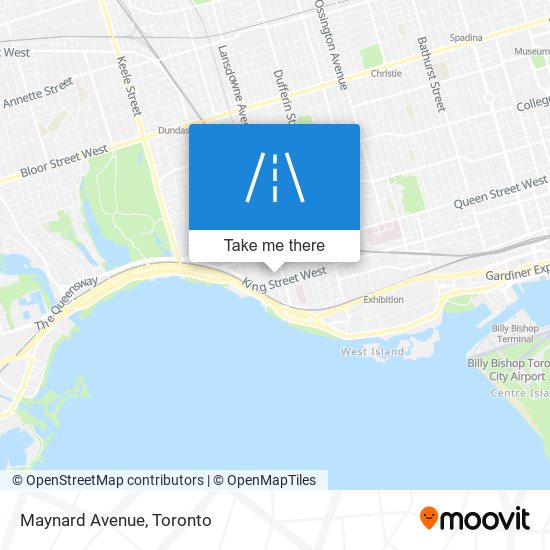 Maynard Avenue map