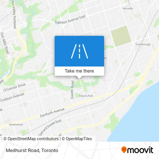 Medhurst Road map