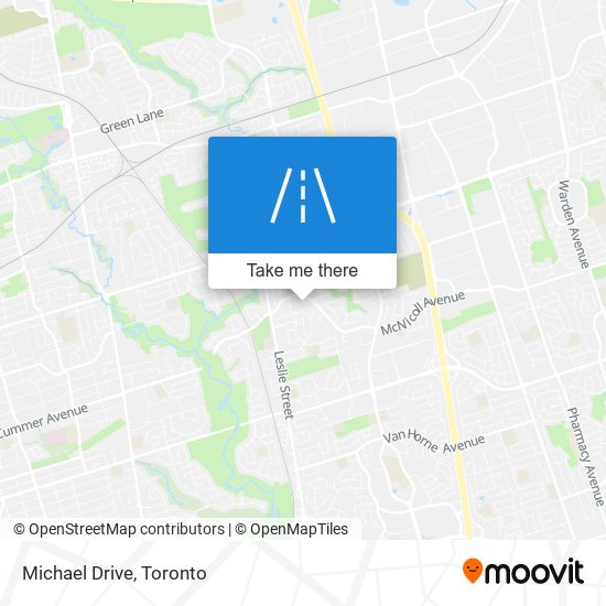 Michael Drive map