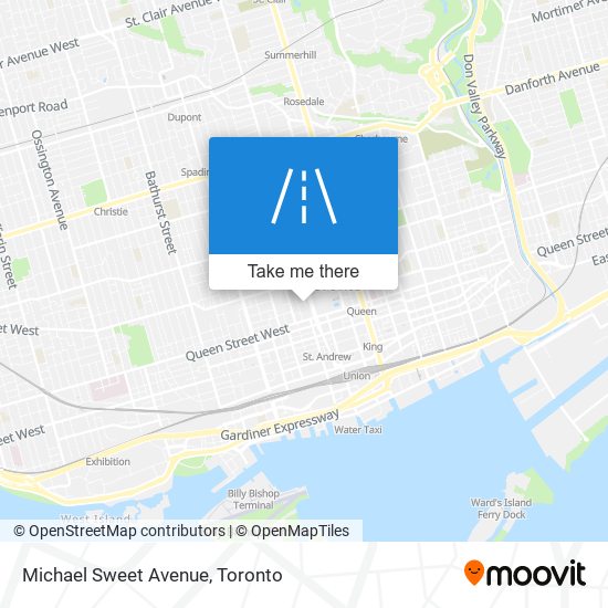 Michael Sweet Avenue map