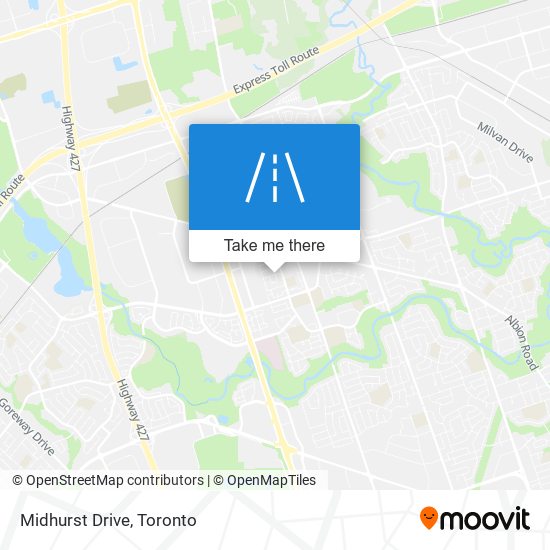 Midhurst Drive map