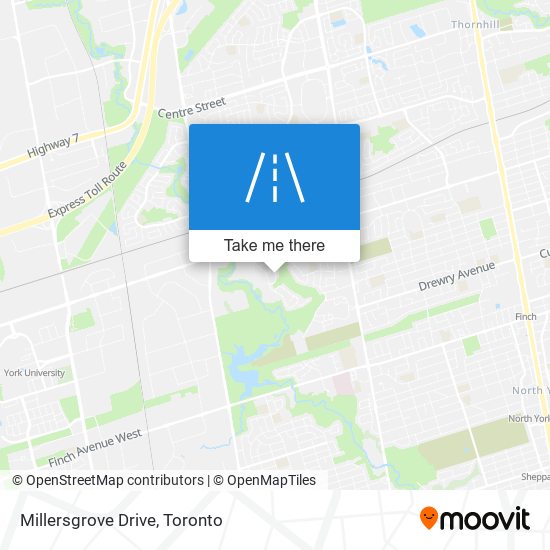 Millersgrove Drive map