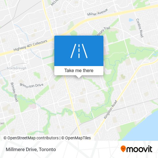 Millmere Drive map