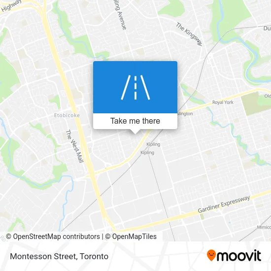 Montesson Street map