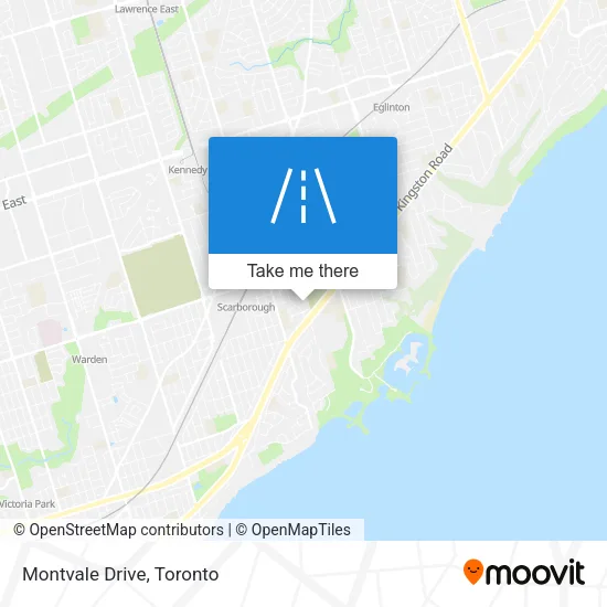 Montvale Drive map