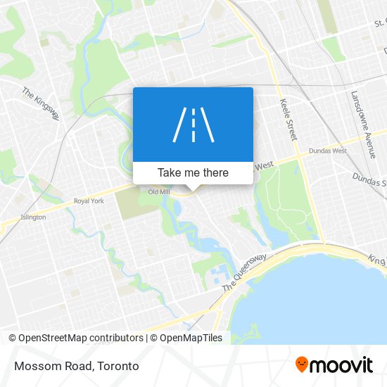 Mossom Road map