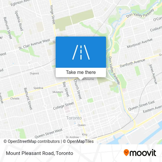 Mount Pleasant Road map