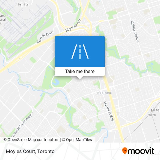 Moyles Court map