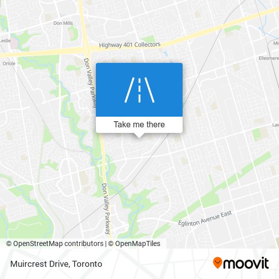 Muircrest Drive map