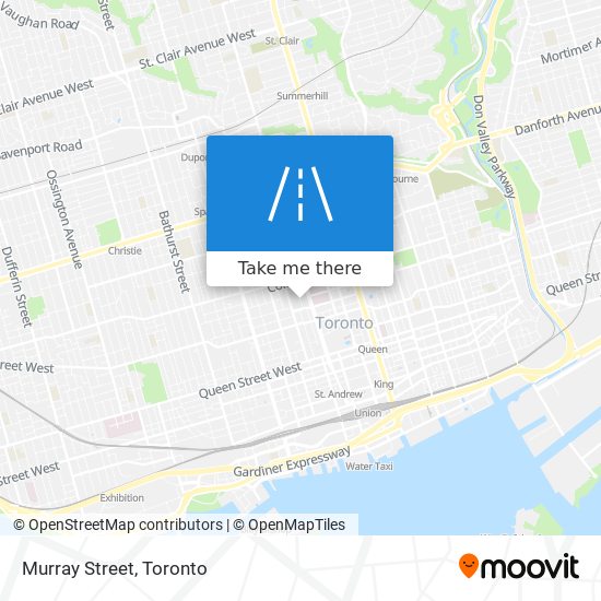 Murray Street map