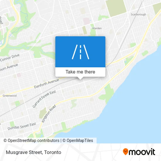 Musgrave Street map