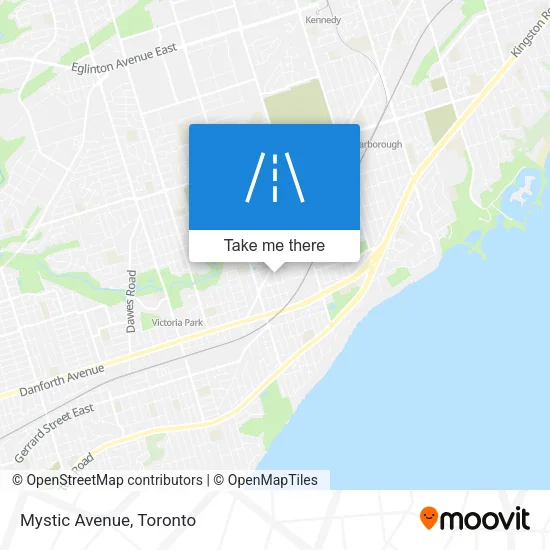 Mystic Avenue map