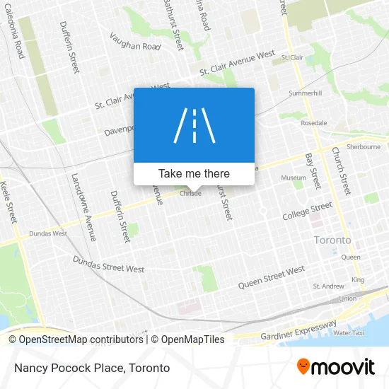 Nancy Pocock Place map