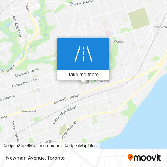 Newman Avenue map