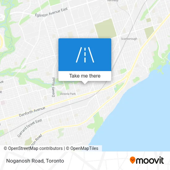 Noganosh Road map