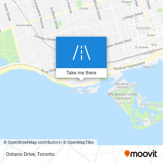 Ontario Drive map
