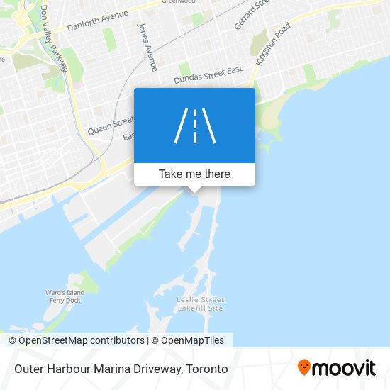 Outer Harbour Marina Driveway map