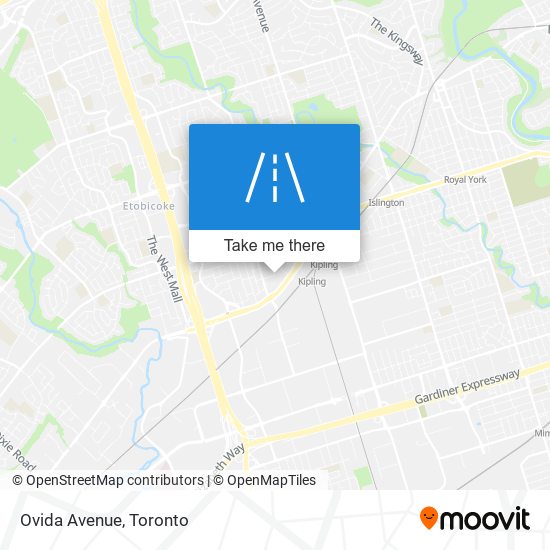 Ovida Avenue map