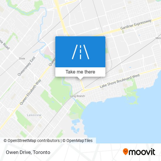 Owen Drive map