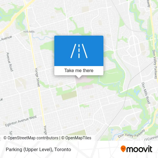 Parking (Upper Level) map