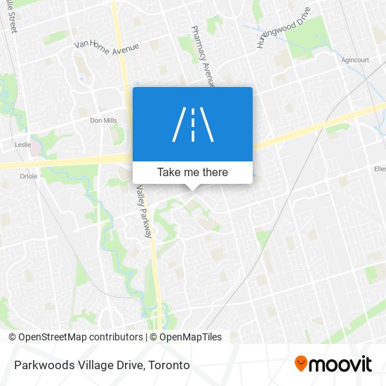 Parkwoods Village Drive map