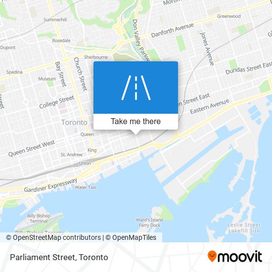 Parliament Street map
