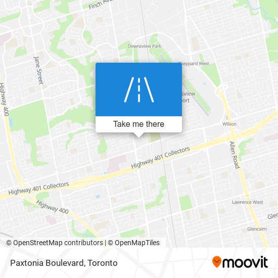 Paxtonia Boulevard plan