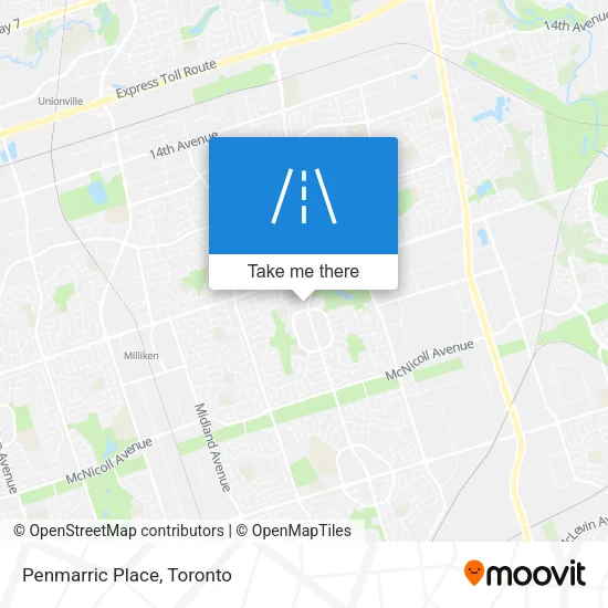 Penmarric Place plan