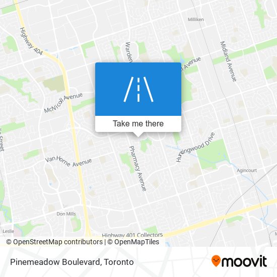 Pinemeadow Boulevard map