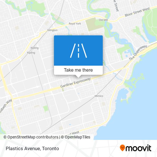 Plastics Avenue map