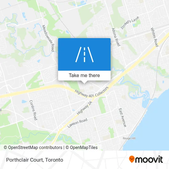 Porthclair Court map