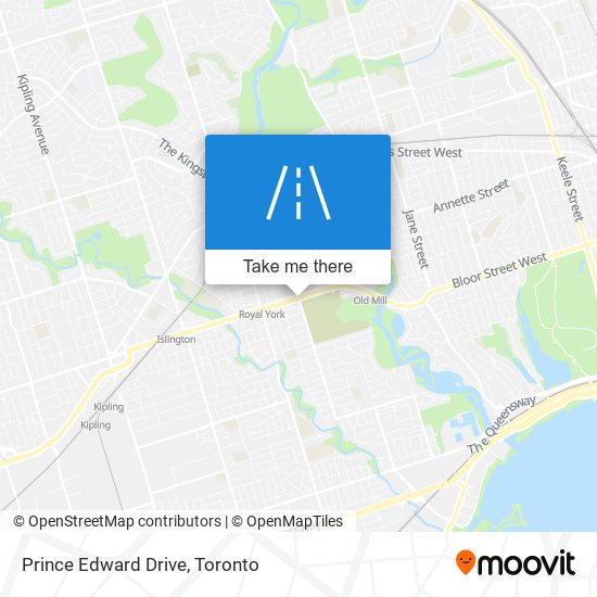 Prince Edward Drive map