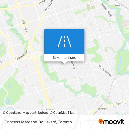 Princess Margaret Boulevard plan