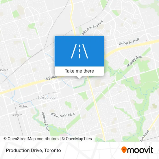 Production Drive map