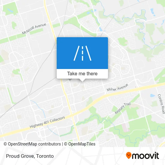 Proud Grove map