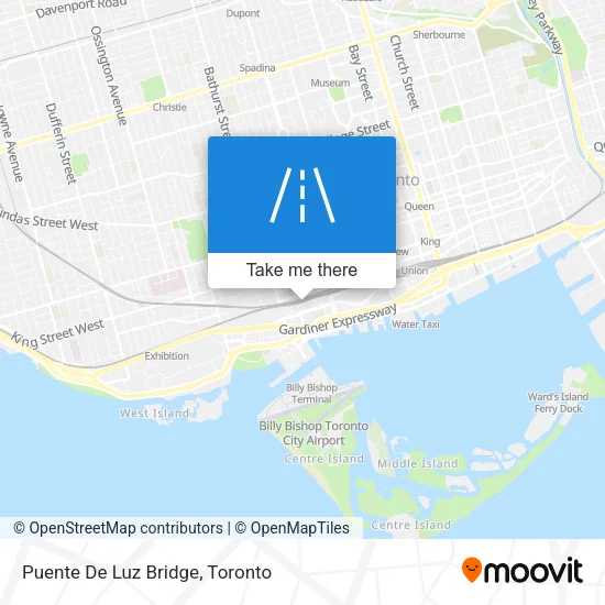 Puente De Luz Bridge map
