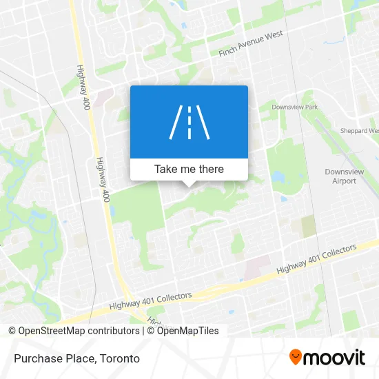 Purchase Place map
