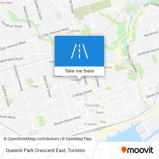 Queen's Park Crescent East plan