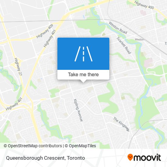 Queensborough Crescent map