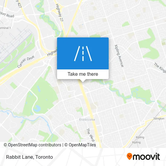 Rabbit Lane map