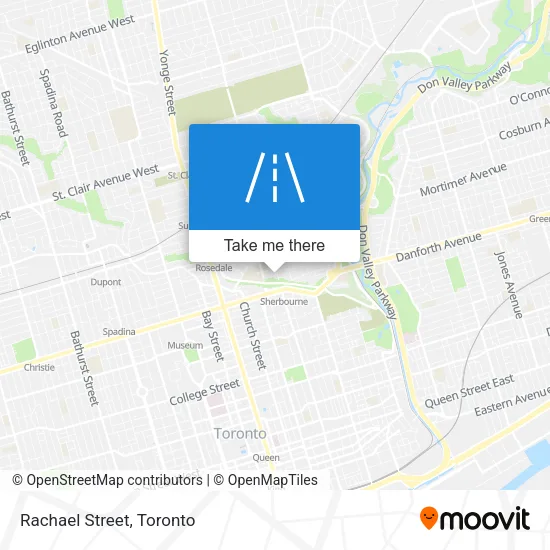 Rachael Street map