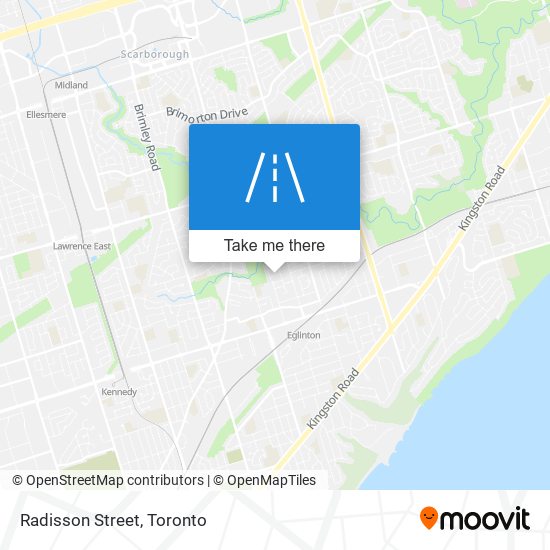 Radisson Street map