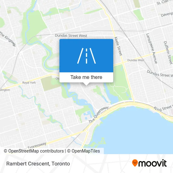 Rambert Crescent map