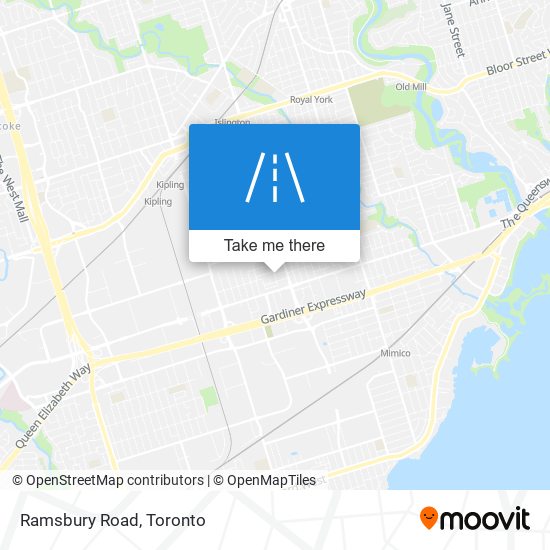 Ramsbury Road map