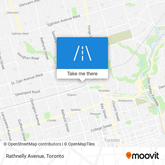 Rathnelly Avenue map