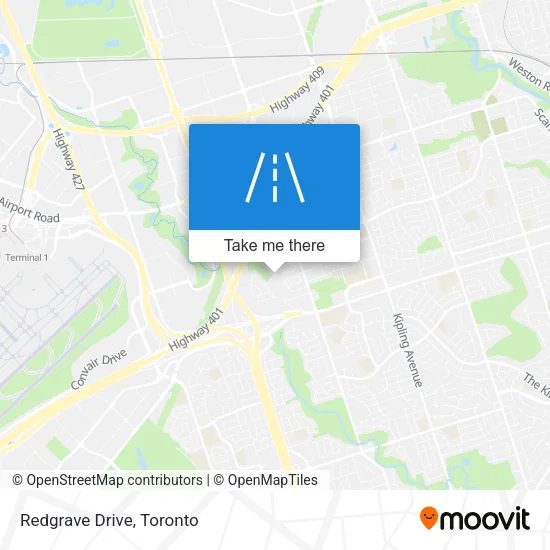 Redgrave Drive map
