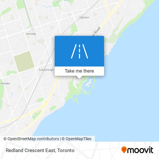 Redland Crescent East map