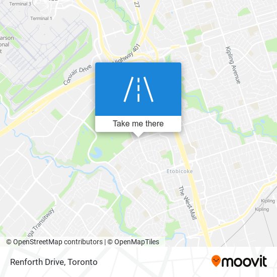 Renforth Drive map