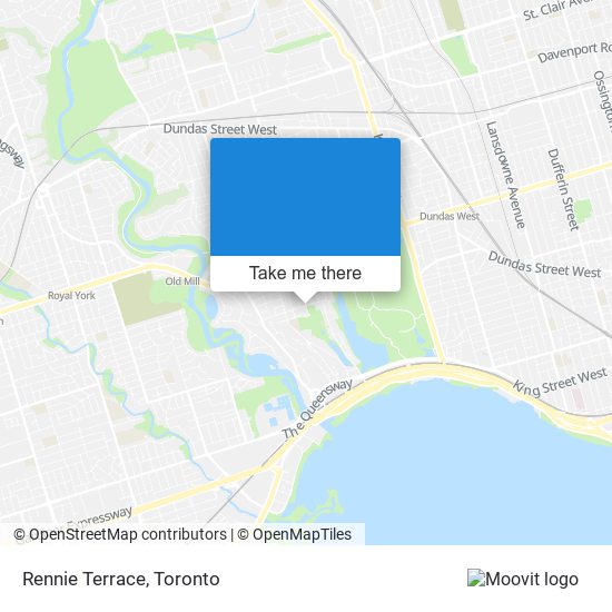 Rennie Terrace map