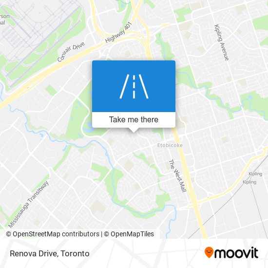 Renova Drive map